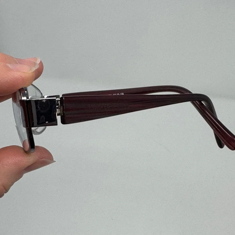 Modern Metals Beth Gunmetal Reading‎ Bifocal Eyeglasses FRAMES ONLY 53 15 135
